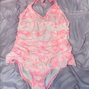 Girls Ruffle 1 pc /"Mermaids have more fun/" Bathing Suit Swimsuit Joe Boxer New